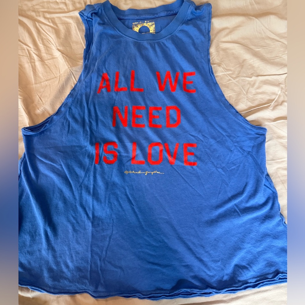 Spiritual Gangster tank size medium